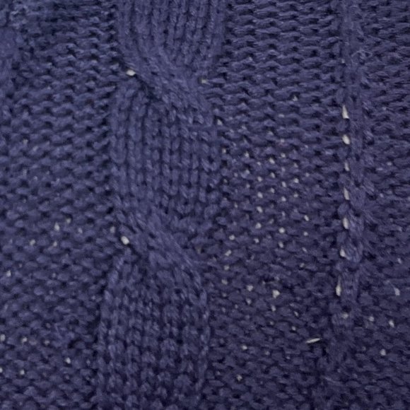 📌VTG Long Sleeves Merino Wool Pullover - Sweater w/ Cable Pattern from Germany - Picture 9 of 13